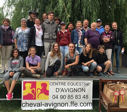 Ambiance concours avec une belle équipe de bénévoles.